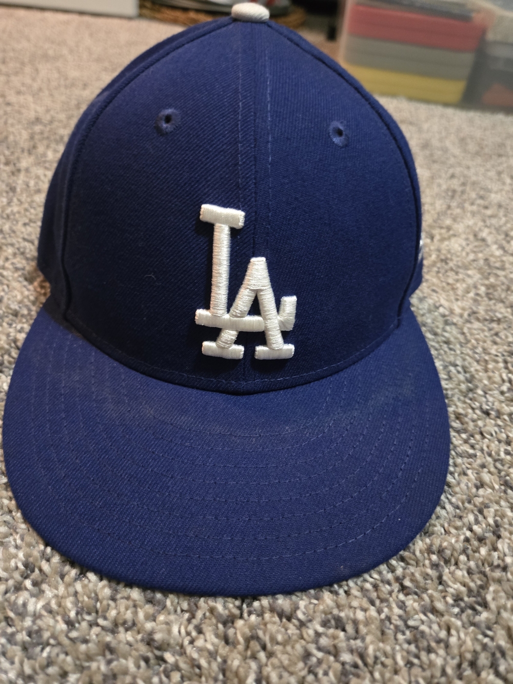 New Era Royal Blue LA Dodgers Embroidered Hat